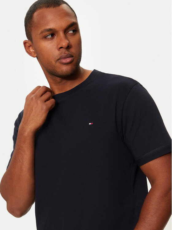 Tommy Hilfiger Tommy Hilfiger T-shirt UM0UM03362 Tamnoplava Regular Fit