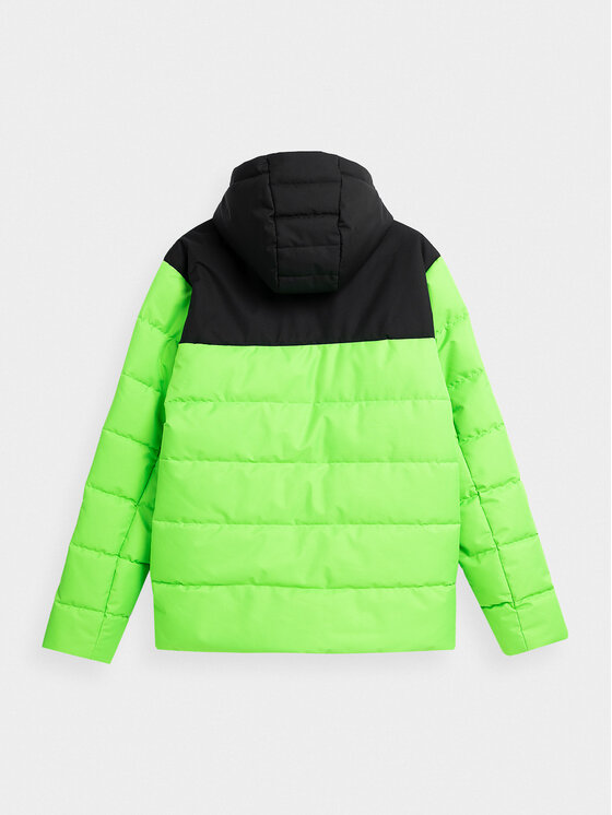 4F 4F Skijacke 4FAW23TTJAM307 Grün Regular Fit