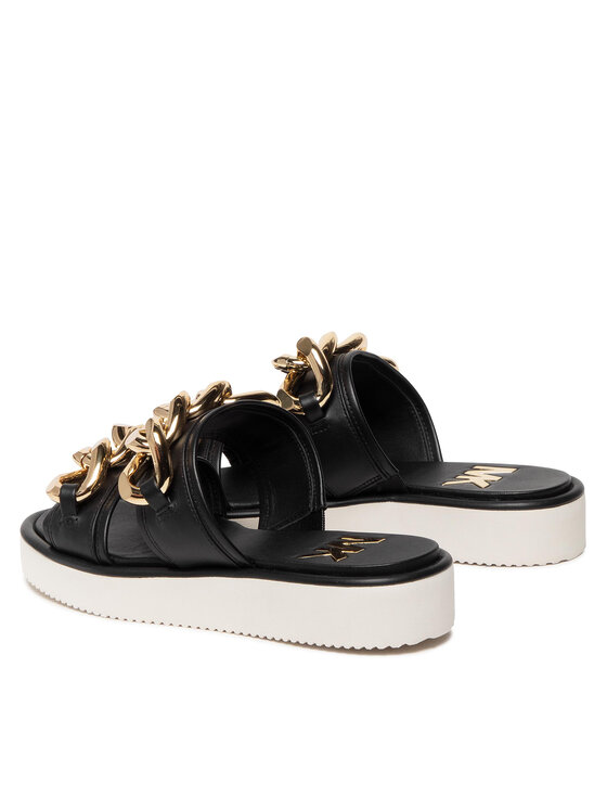 MICHAEL Michael Kors MICHAEL Michael Kors Šľapky Scarlett Double Band 40S2SCFA1L Čierna