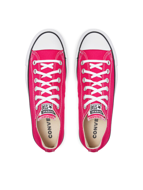 Converse Converse Trampki Chuck Taylor All Star Lift Platform Ox A11539C Różowy