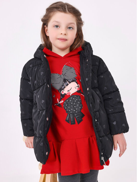 Mayoral Mayoral Žieminė striukė 4.412 Juoda Regular Fit