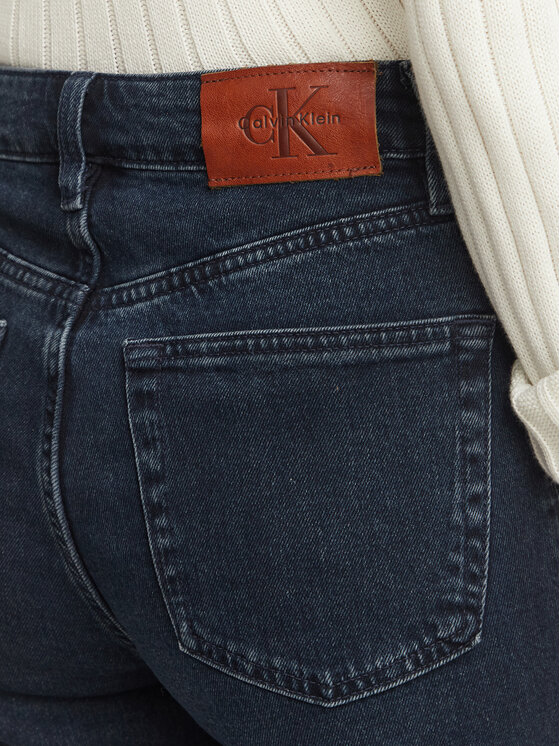 Calvin Klein Jeans Calvin Klein Jeans Džinsai LV047H739G Tamsiai mėlyna Straight Fit