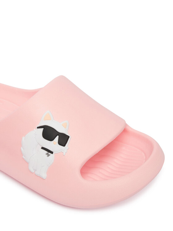 KARL LAGERFELD KARL LAGERFELD Šľapky Z31172 S Ružová
