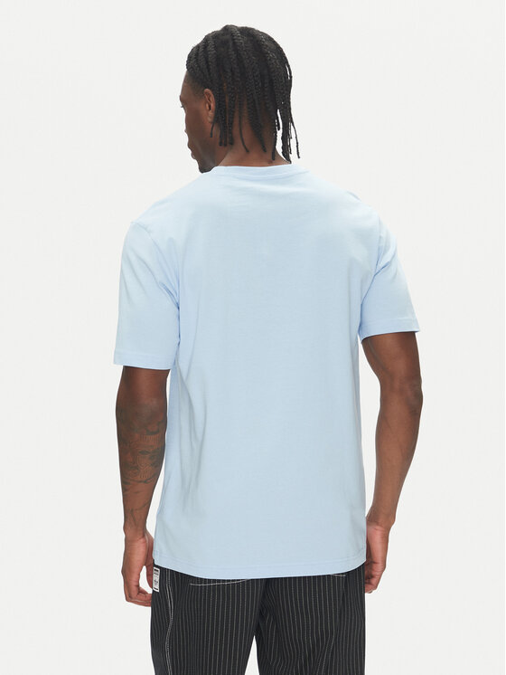 adidas adidas Tričko Lounge Ice Graphic JJ4019 Modrá Regular Fit