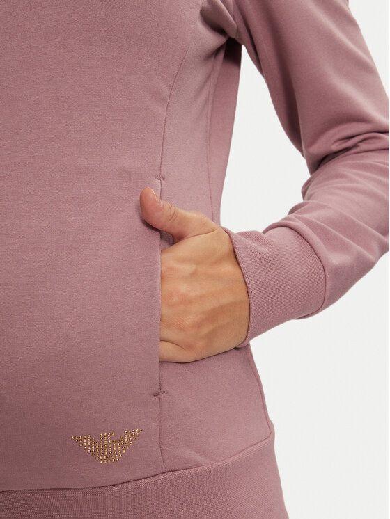 EA7 Emporio Armani EA7 Emporio Armani Світшот 8NTM43 TJ9RZ 1341 Рожевий Regular Fit