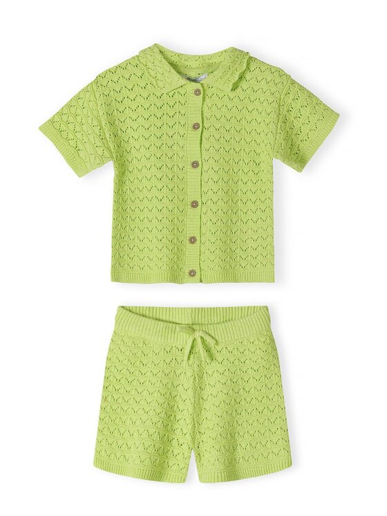 minoti minoti Zestaw 30KNIT151 Zielony Regular Fit