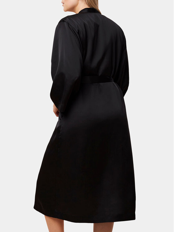 Triumph Triumph Kopalni plašč Robes Satin Robe 01 10216534 Črna
