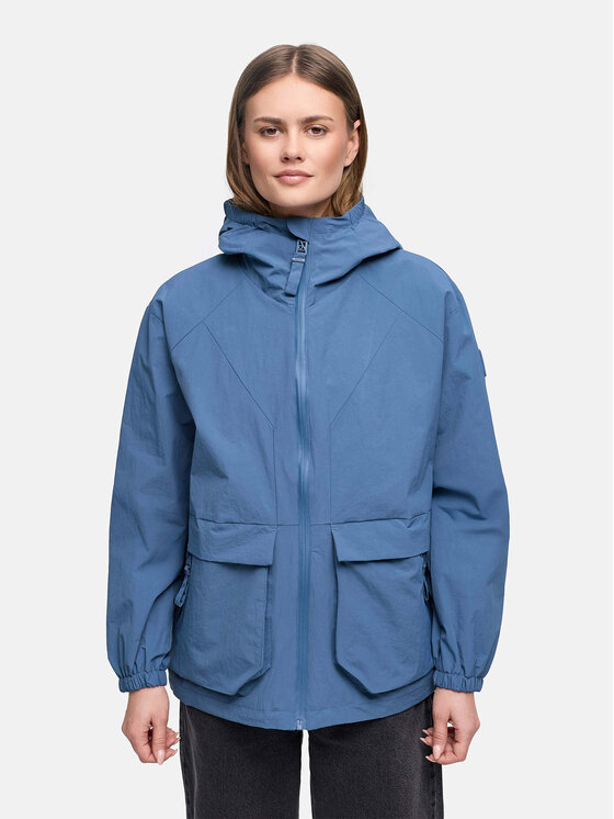 Navahoo Navahoo Kurtka przejściowa Donnerwetter Niebieski Regular Fit