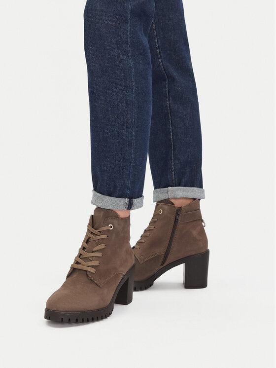 Lasocki Lasocki Schnürschuhe CEO-WI23-LUM-02 Beige