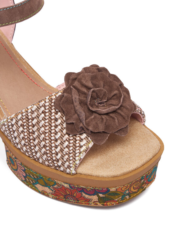 Laura Vita Laura Vita Босоніжки Noao 01 Коричневий