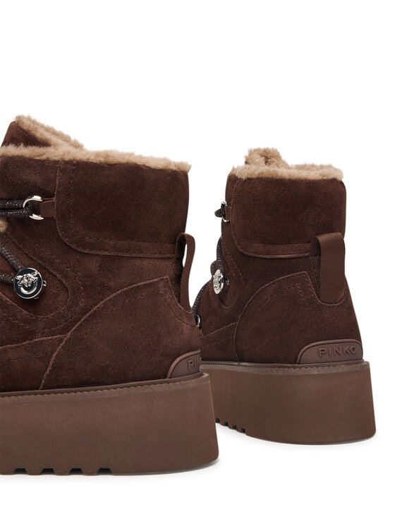 PINKO PINKO Апрески Martina 01 SD0567P002 Тъмнокафяв