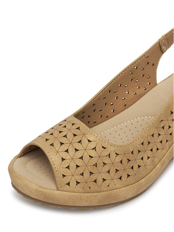 Clara Barson Clara Barson Sandały WFA3906-1 Beżowy