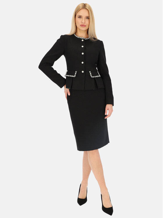 L’AF L’AF Marynarka Kori Czarny Slim Fit