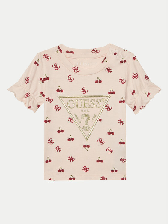 Guess Guess Komplet dziecięcy A5GG03 K6YW4 Różowy Regular Fit