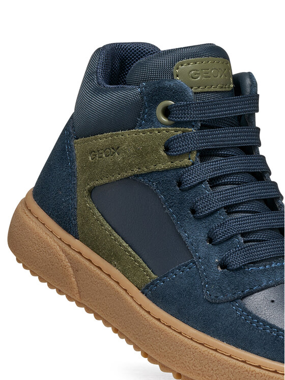 Geox Geox Sneakersy J Theleven Boy J46LDC 05422 CF4A3 S Tmavomodrá