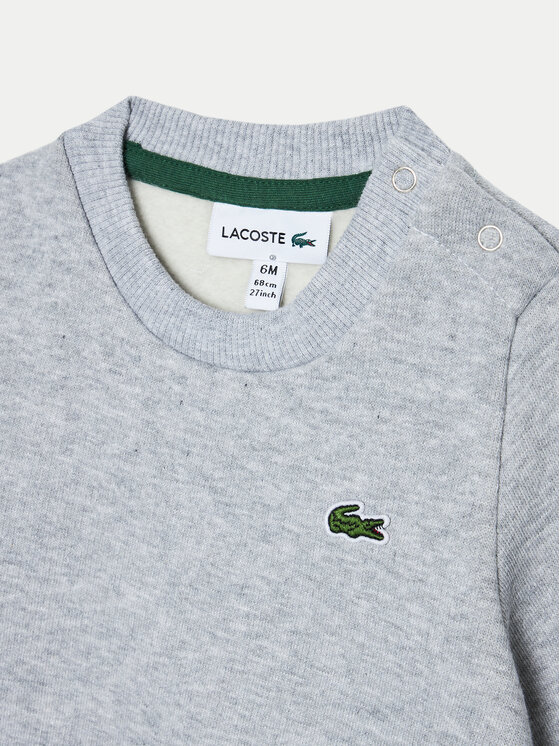 Lacoste Lacoste Анцуг 4J5287 Сив Regular Fit