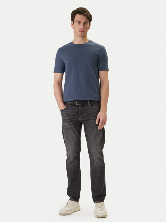 BOSS BOSS T-Shirt Tiburt 240 50452680 Modrá Regular Fit