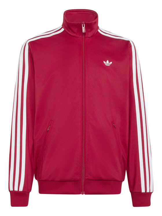 adidas adidas Mikina Firebird HZ6647 Červená Loose Fit
