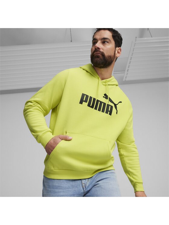 Puma Puma Bluza 586687 Żółty Regular Fit