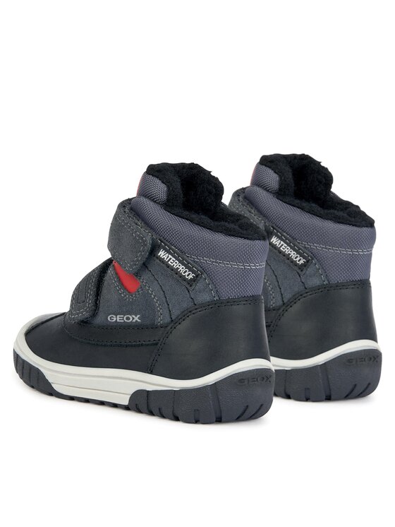 Geox Geox Šnurovacia obuv B Omar Boy Wpf B162DB 022FU C0047 S Sivá
