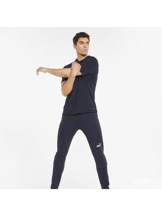 Puma Puma Spodnie dresowe 657386 Granatowy Regular Fit