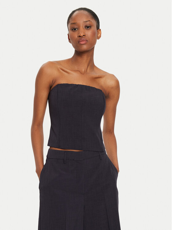 Herskind Herskind Топ Cosima 5254519 Cиній Slim Fit