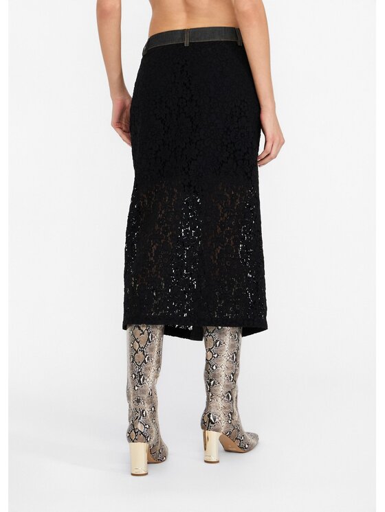 Liu Jo Liu Jo Gonna di jeans UF5207J407888000 Nero Regular Fit