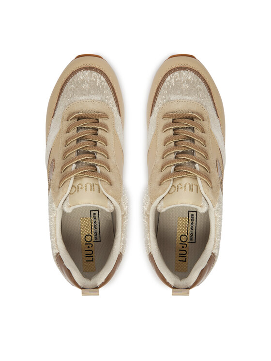 Liu Jo Liu Jo Sneakersy Maxi Wonder 97 BF6005 PX394 Beżowy