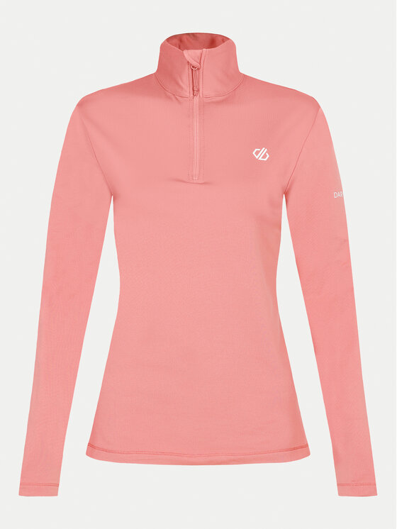 Dare2B Dare2B Суитшърт от техническо трико Lowline II DWL452 Розов Slim Fit