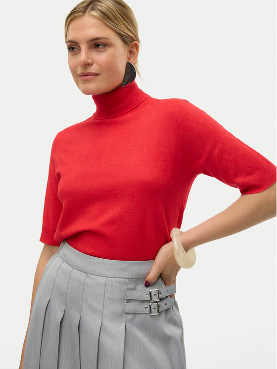 Vero Moda Vero Moda Svetr Fantastic 10320735 Červená Standard Fit