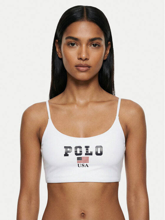 Polo Ralph Lauren Polo Ralph Lauren Vrchný diel bikín 21612454 Biela