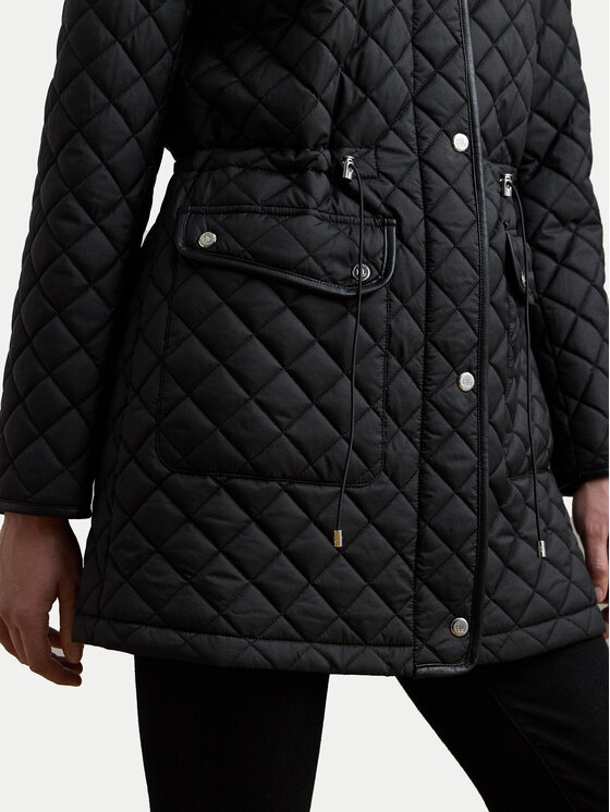 LAUREN RALPH LAUREN LAUREN RALPH LAUREN Bunda pro přechodné období 297979534001 Černá Straight Fit