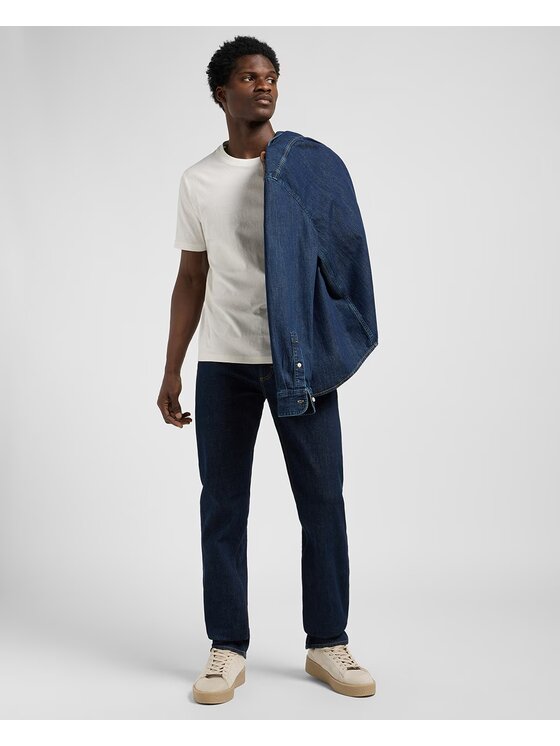Lee Lee Jeansy WEST Niebieski Regular Fit