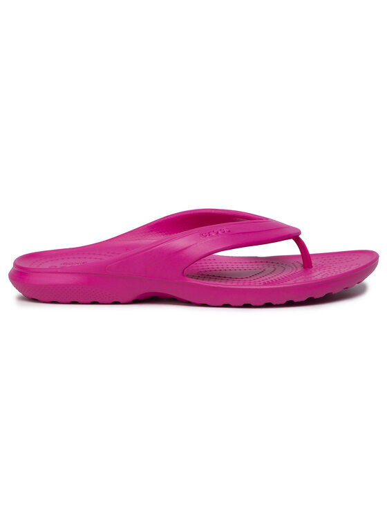 tong crocs rose