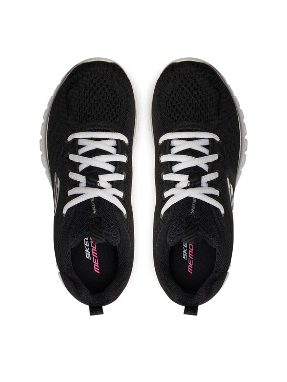 Skechers Skechers Tenisice Get Connected 12615/BKW Crna