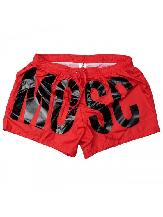 MOSCHINO Underwear & Swim MOSCHINO Underwear & Swim Plavecké šortky V6119 5539 Červená Regular Fit