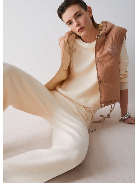 Liu Jo Liu Jo Poncho 2A6059T284200005 Beige Regular Fit