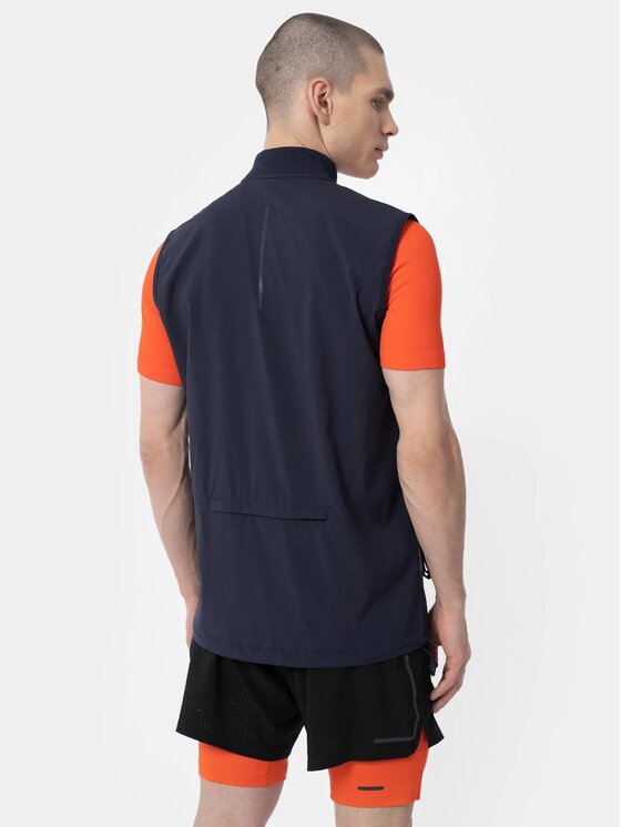 4F 4F Gilet 4FAW22TVESM052-70S Arancione Regular Fit