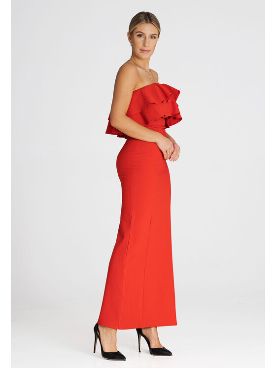 FIGL FIGL Abito da sera M987 Rosso Regular Fit