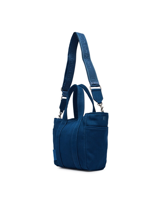 Calvin Klein Calvin Klein Soma Webbing Strap Canvas Small Tote LV04F3384G Zils