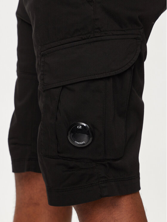 C.P. Company C.P. Company Σορτς υφασμάτινο 16CMBE116A005694G Μαύρο Regular Fit