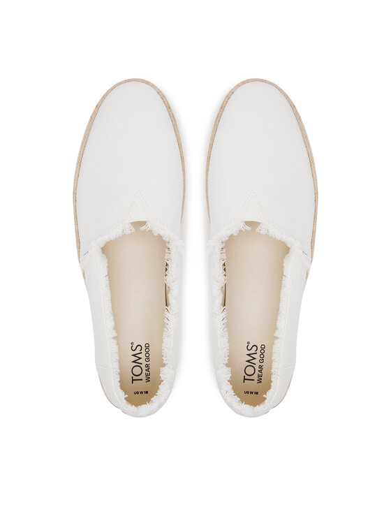 Toms Toms Еспадрильї Valencia 10019795 Білий