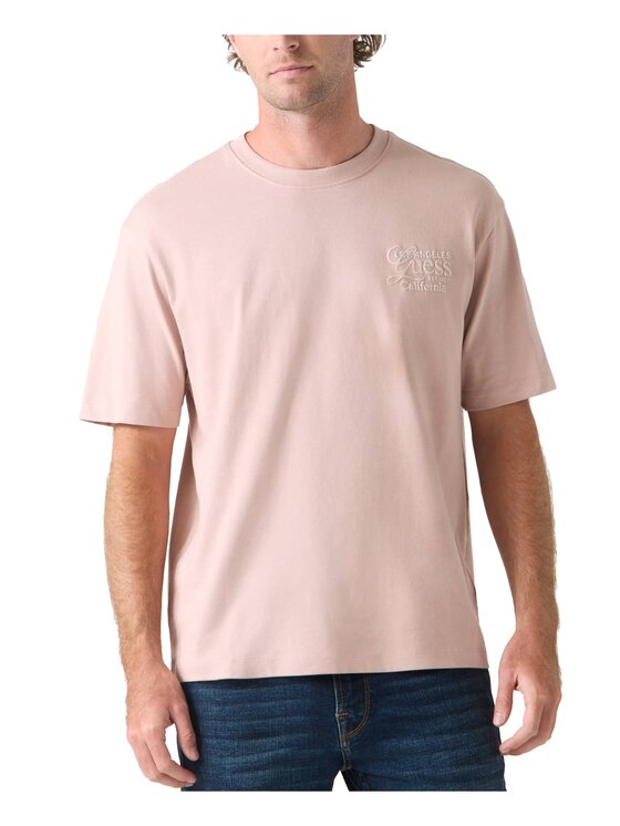 Guess Guess T-Shirt 185139 Różowy Classic Fit