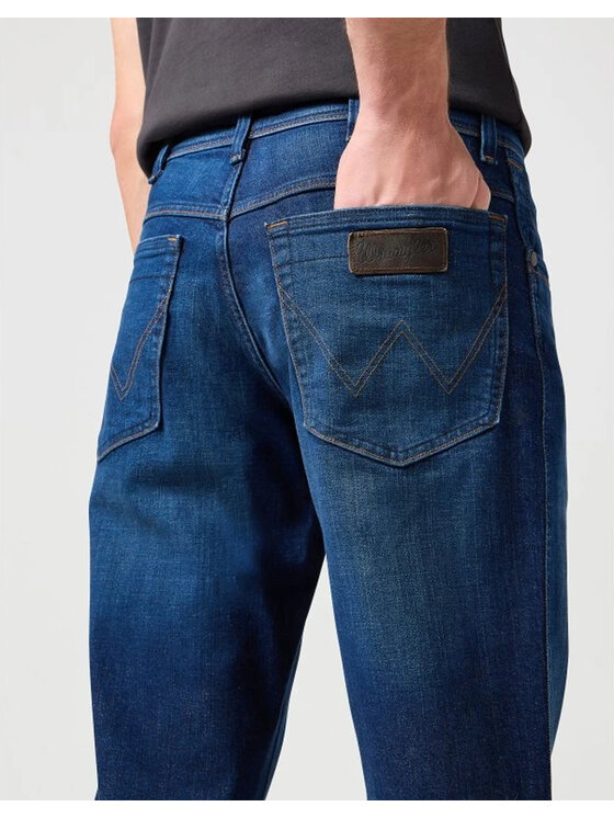 Wrangler Wrangler Jeansy TEXAS Niebieski Straight Fit