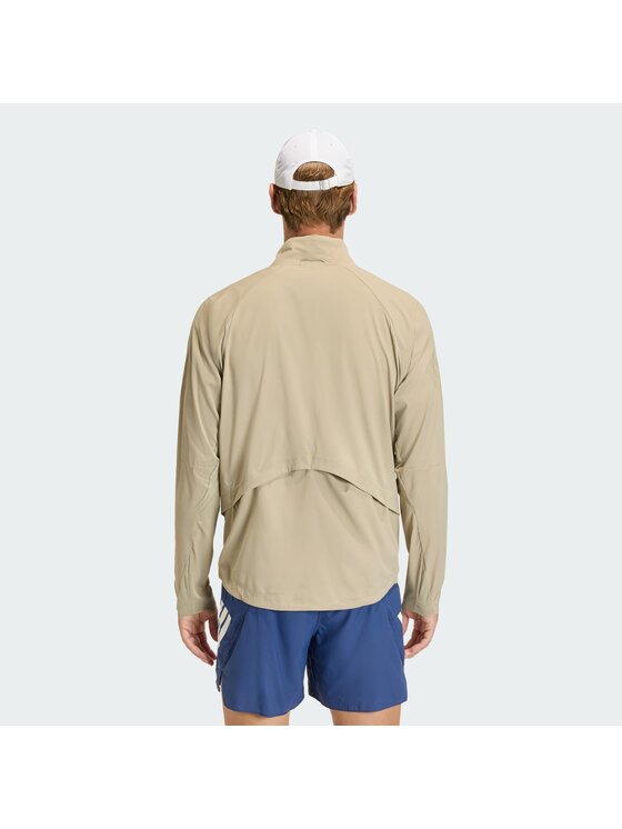 adidas adidas Kurtka do biegania 158764 Brązowy Regular Fit