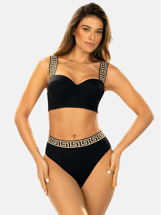 Bikini, rozmiar XXL, Czarny, FL27
