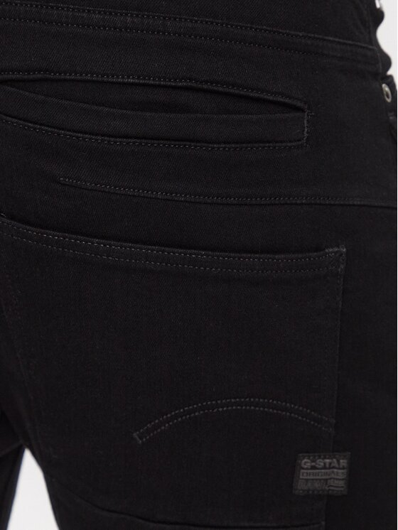 G-Star Raw G-Star Raw Jeansy D05385-B964-A810 Czarny Slim Fit