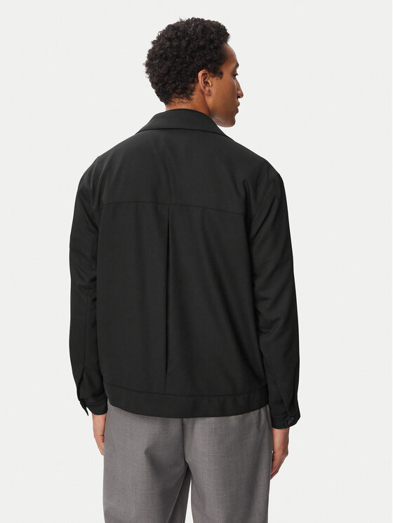 HUGO HUGO Demisezoninė striukė Juliano243F1 50555258 Juoda Regular Fit