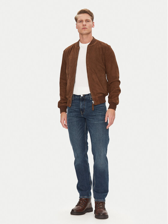 SCHOTT N.Y.C. SCHOTT N.Y.C. Usnjena jakna LC300 Rjava Regular Fit