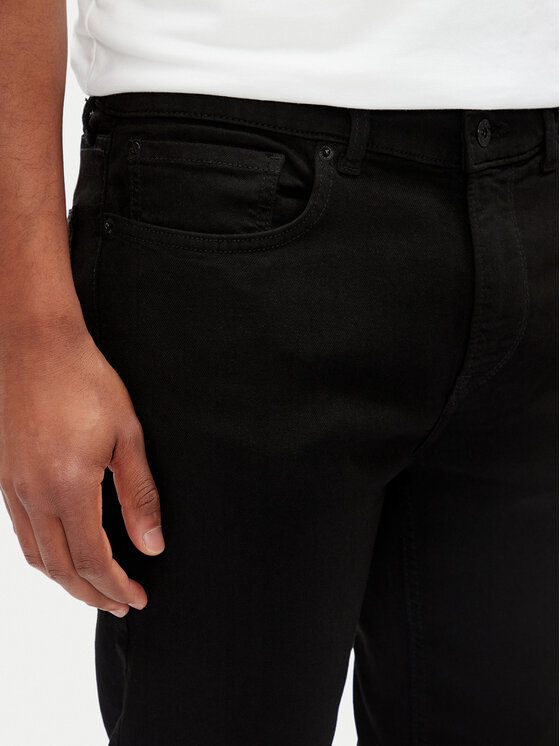 Pepe Jeans Pepe Jeans Farmer Hatch PM207388 Fekete Slim Fit